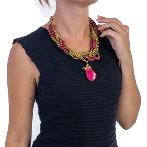 Tory Burch Necklace Women Gold